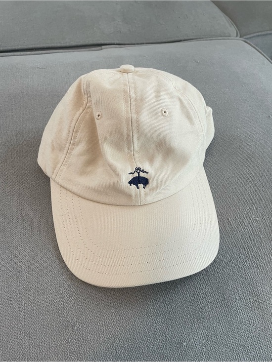 Brooks Brothers Other - Brooks Brothers baseball cap beige canvas adjustable made in USA